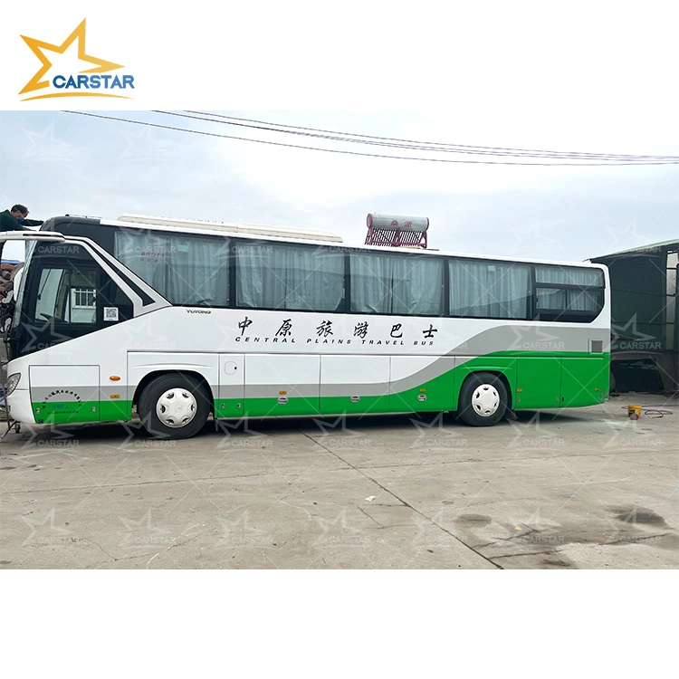 Luxury Second Hand 50-55 Seater Diesel Yutong Used City Coach Bus Manual Plush Bus