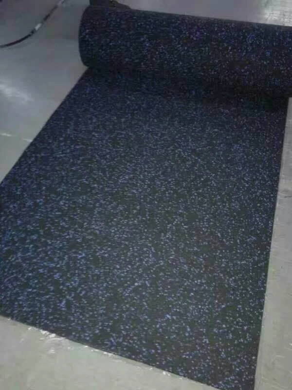 Caty Durable and Economical Rubber Flooring, Recycled Rubber Gym Flooring