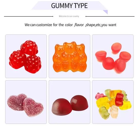 OEM Factory Supplement High quality/High cost performance Sugar-Free Gummy Bears for Food Sipplement