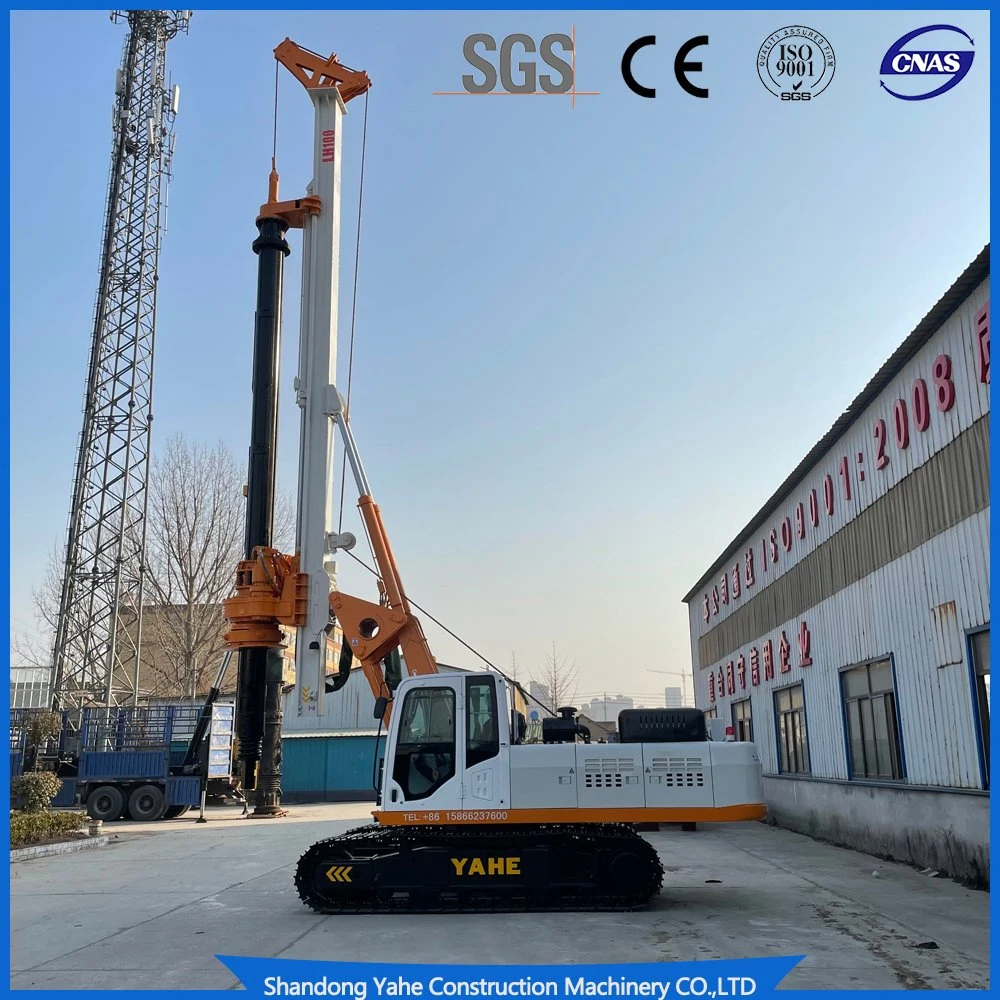 High Torque Crawler Drilling Rig Machine for Pile Foundation Engineering Construction Drilling with Diesel Engine /High Effiency /Eaton Swing Device Dr-100