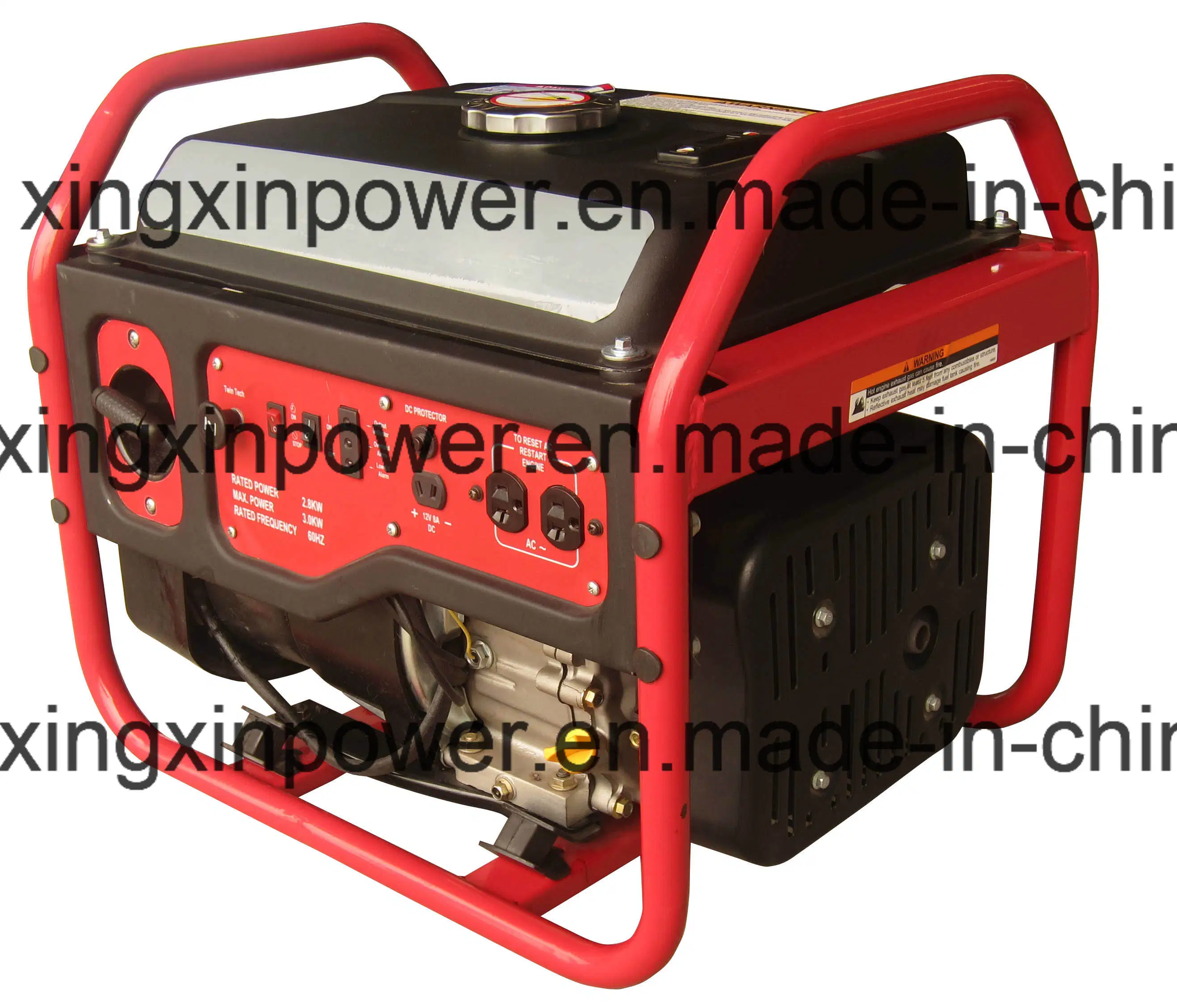 2 Stroke Portable, Low Noise Gasoline Generator Set with CE Approval