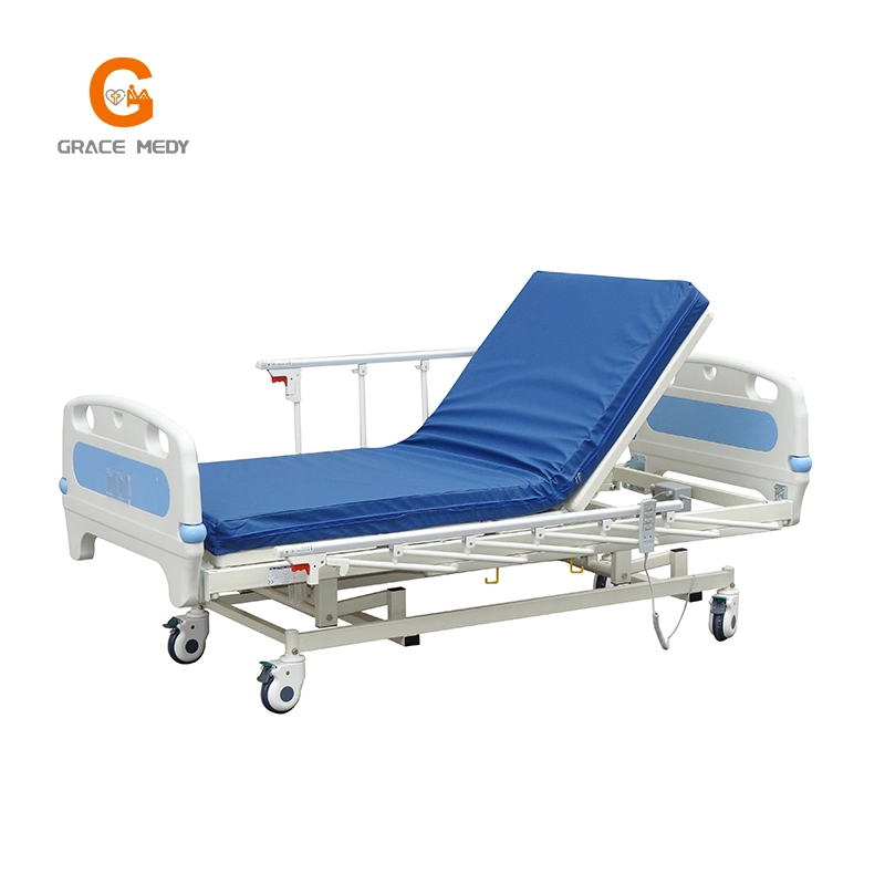 Cheap Linkan Motor Electric 3-Function Hospital Bed with Back up Function