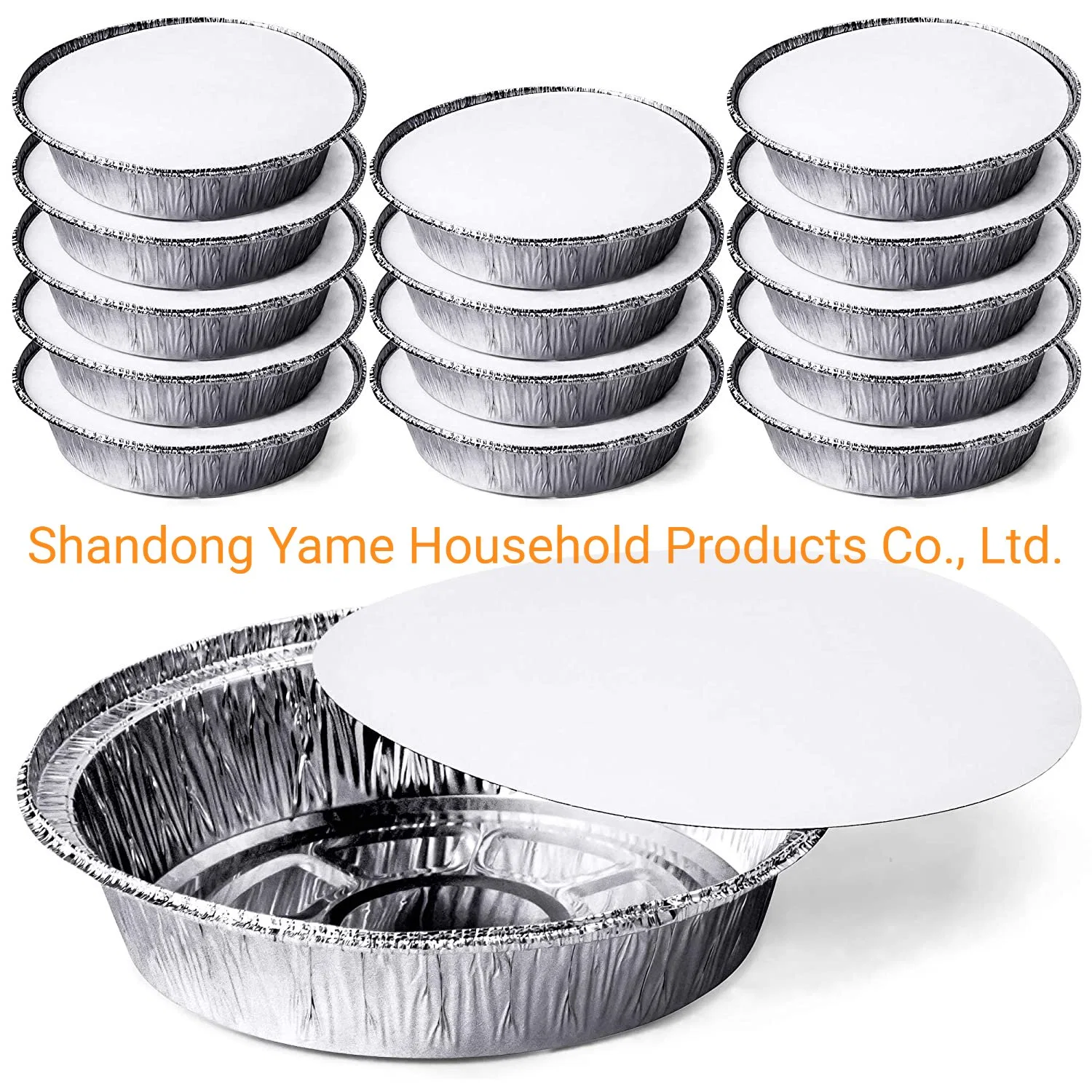 Square 1650ml Wholesale/Supplier High quality/High cost performance  Aluminum Foil Container/Tray with Lids Food Container Aluminum Foil Roll