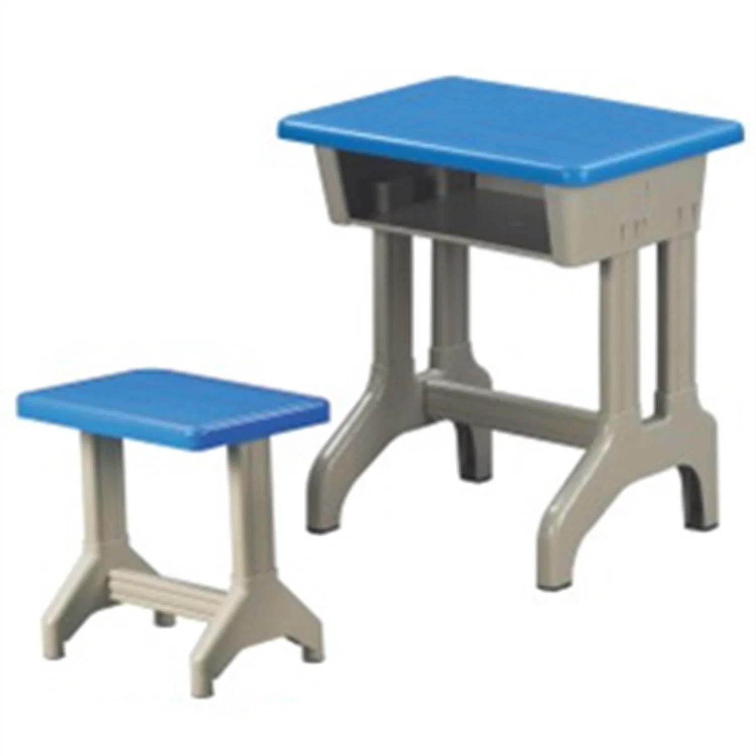 Preschool Tables et chaises en acier en plastique de l'École des fournitures scolaires pour enfants