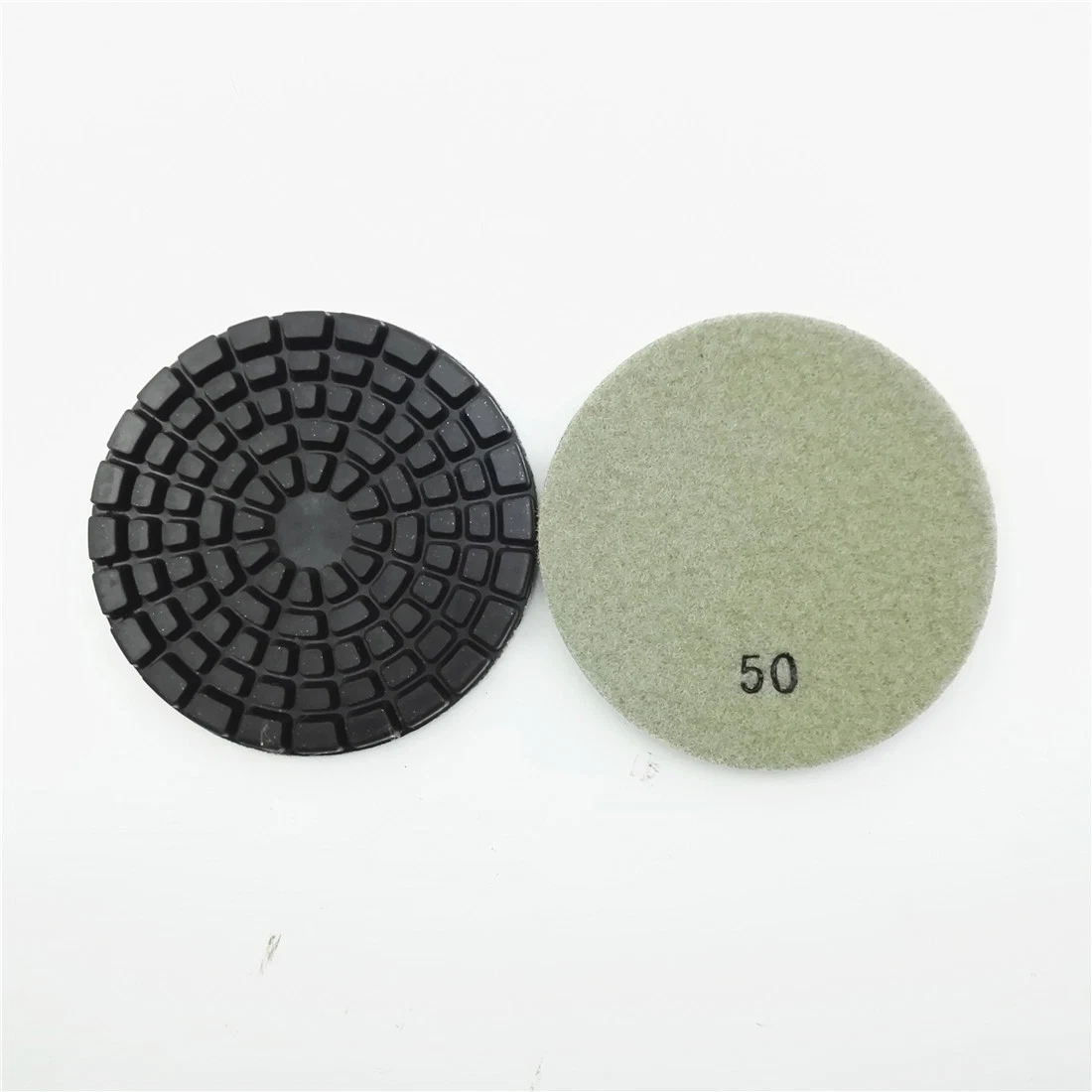 4'' 9mm Thickness Concrete Diamond Polishing Pads Polishing Tools for Granite