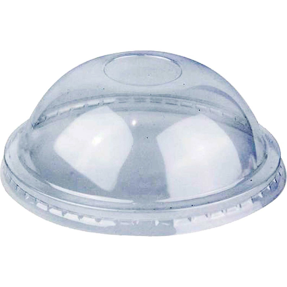 Excellent Quality Disposable Plastic Pet Cup Matching Wide Hole Dome Lids