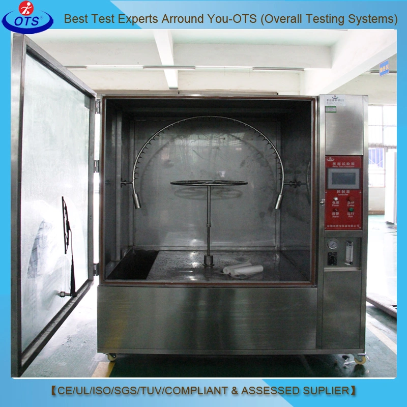 Touch Screen Ipx1/2/3/4 Standard Rain Water Spray Test Chamber