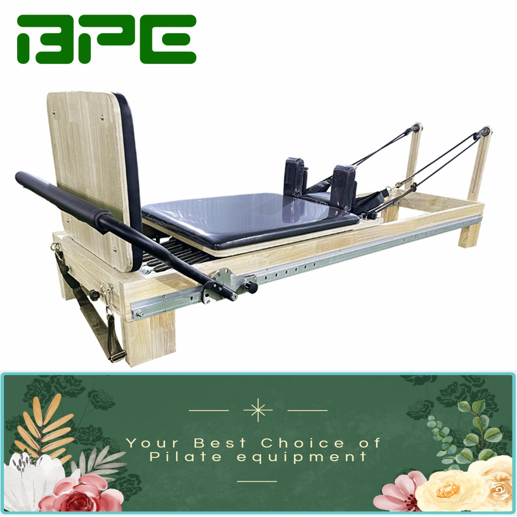 Bpe Équipement de Gymnastique à Domicile Équilibre Corps Yoga Exercice Mapple Chêne Hêtre Pilates Reformer.