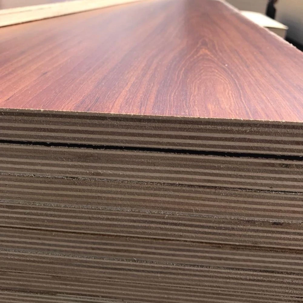 Combine Glossy White Melamine Laminated Plywood Board for Cabinets