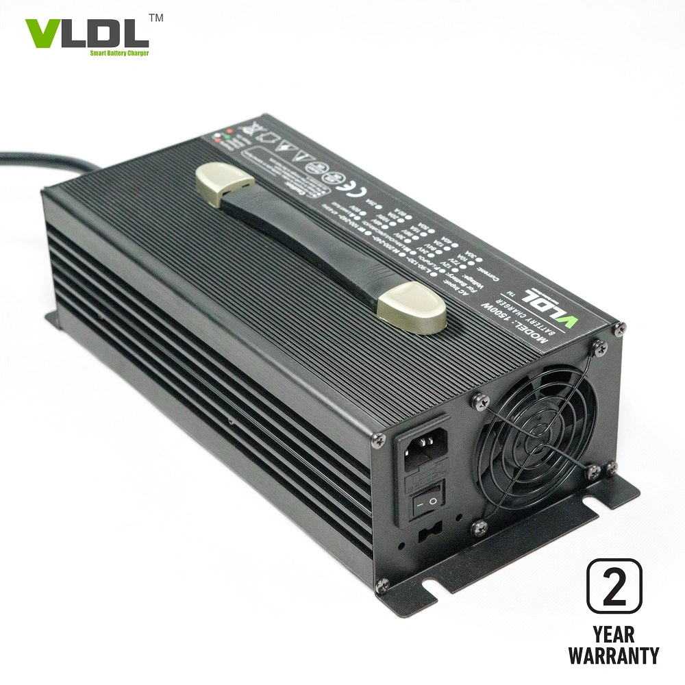 Lithium Battery Charger 48V 25A for Electric Car, Max 58.4V Cc CV Charging