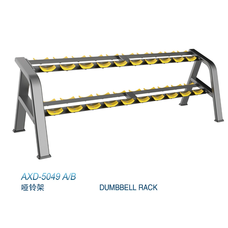 Venta caliente Equipo de Gimnasia mejor fábrica Fabricación pesa Rack para gimnasio (AXD5049)