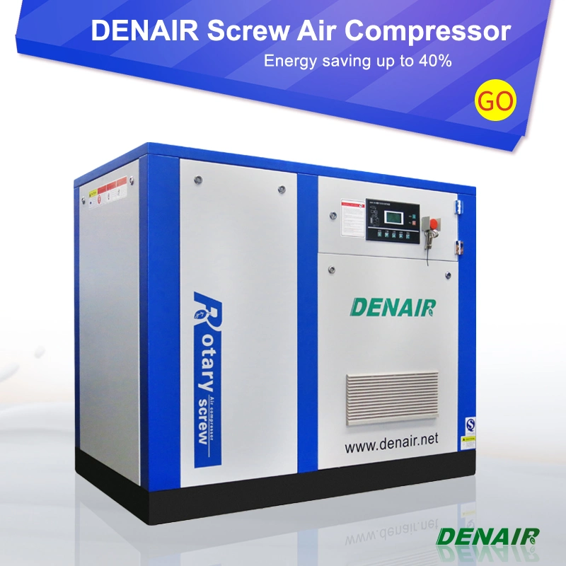 Oil Free PM VSD Screw Air Compressor Noise Free Made In China