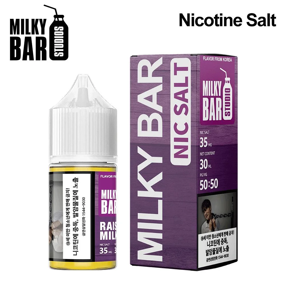 Milky Bar OEM / ODM 30ml 35mg de nicotine Vape e liquide de jus de fruits