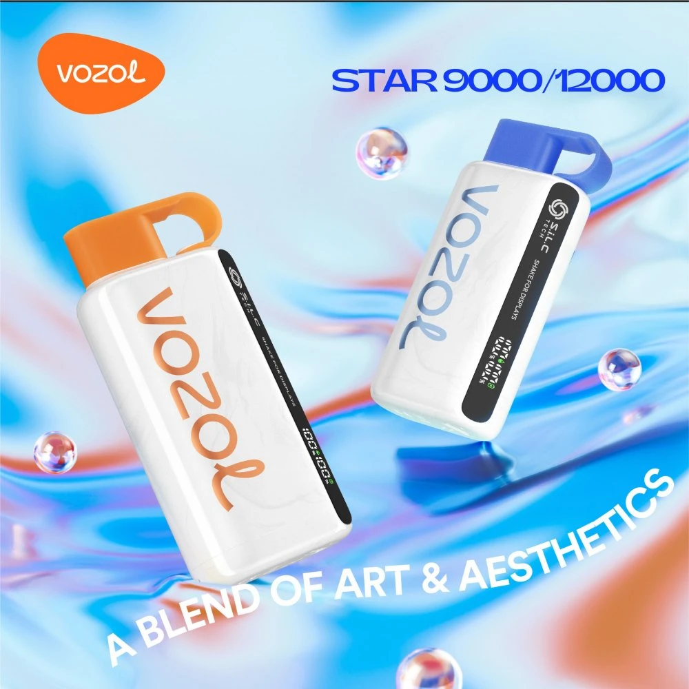 أهلاً بك ODM Vape Pen Vozol Star 9000 12000 من قبل OEM Disposable/Chargeable نفخة ترس S 4000 6000 10000 نيون 800 10000 نفخة تصنيع Wotofo منتج Vape بالجملة