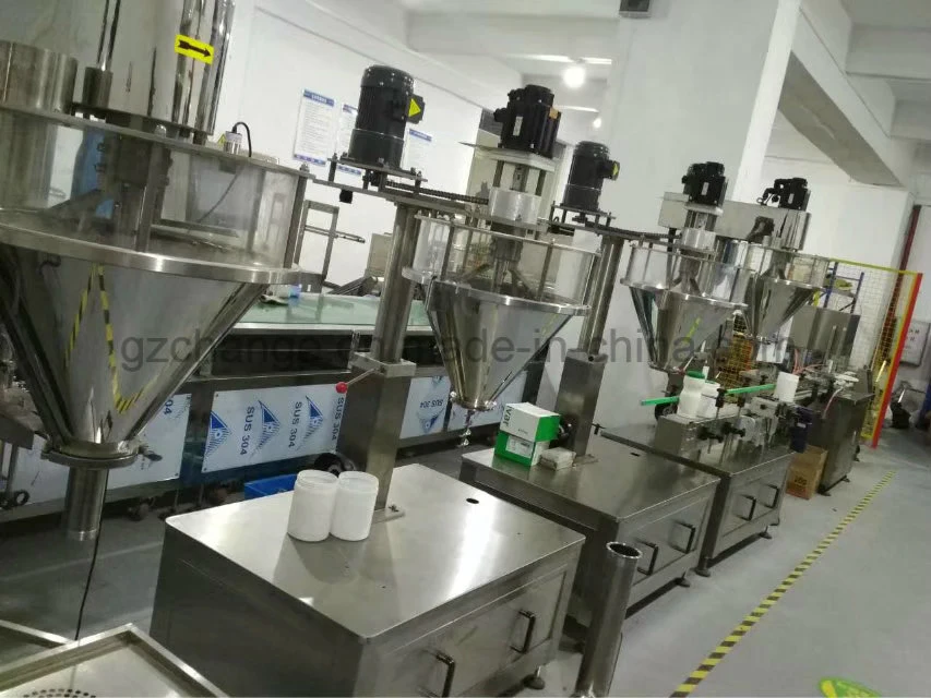 Automatic Milk Soyben Tooth Pharmacy Powder Filling Machine