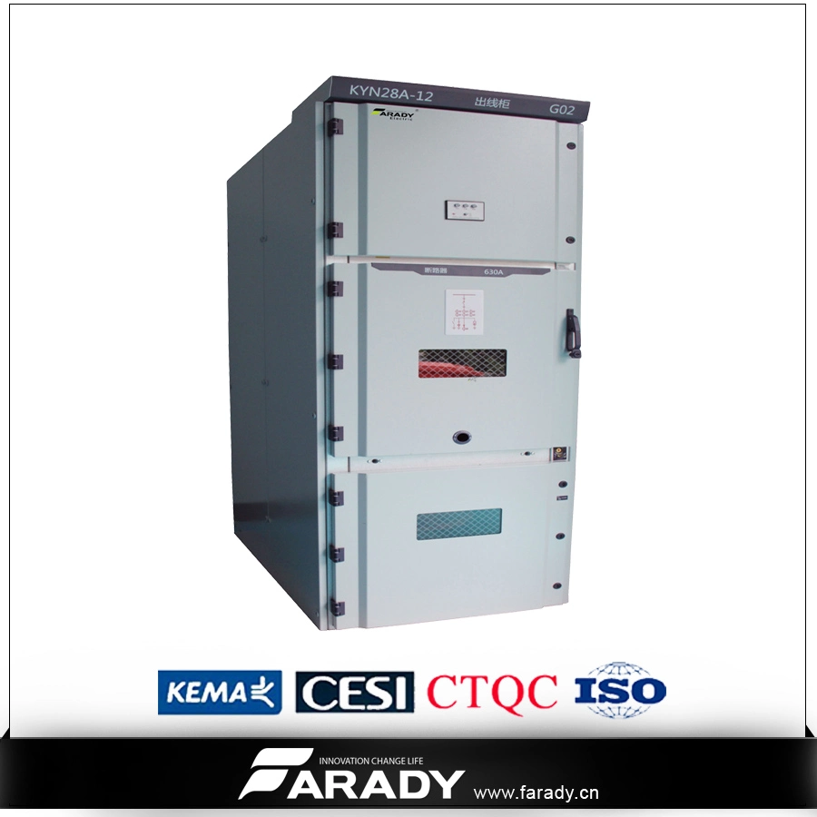 10kv 3150A 25ka Mv with-Drawable Air Insulated Metal Clad Switchgear