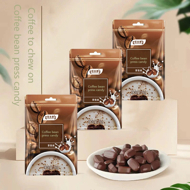 a Variety of Mineral Supplements Coffee Bean Press Candy Tablet