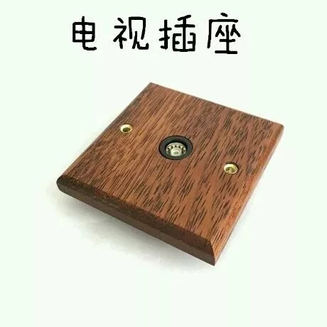 220V 10A Toggle Wall Switch Wood Panel Switch