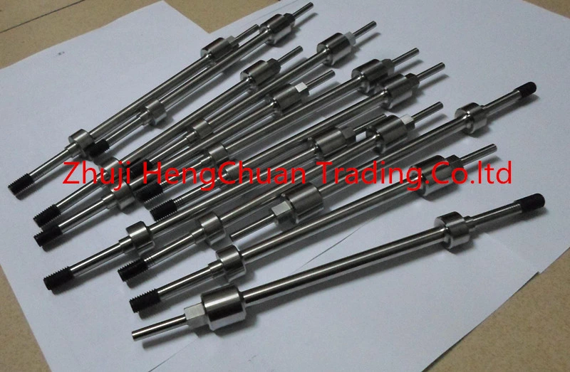 Finish Machining Shaft Conveyor Roller Idler Parts