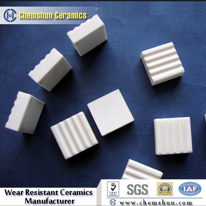 Engineered Alumina Ceramic Linings Designed with Tongue and Grooved