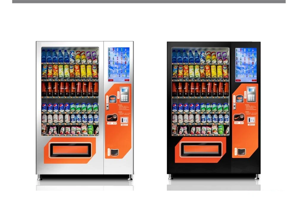 Automatic Cold Healthy Food Combo Vending Machines, Snack Food Drink Vending Machine