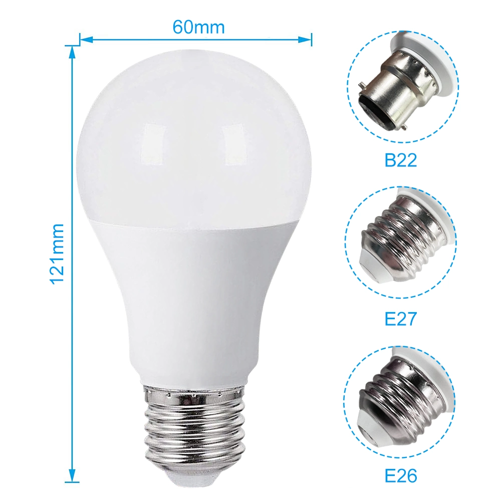 Indoor Lamp Energy Saving 7W 12W 15W 18W 24W LED Light for Home E27 B22 LED Bulb Lamp LED Headlight Bulb LED Bulbs LED Bulbs Raw Material