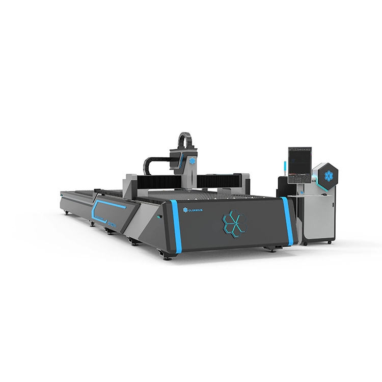 Automatischer Edelstahl Rundrohrschneider 1000W CNC-Faserlaser Metall-Blech-Aluminium-Schneiden für quadratische Rohre Schneidemaschinen