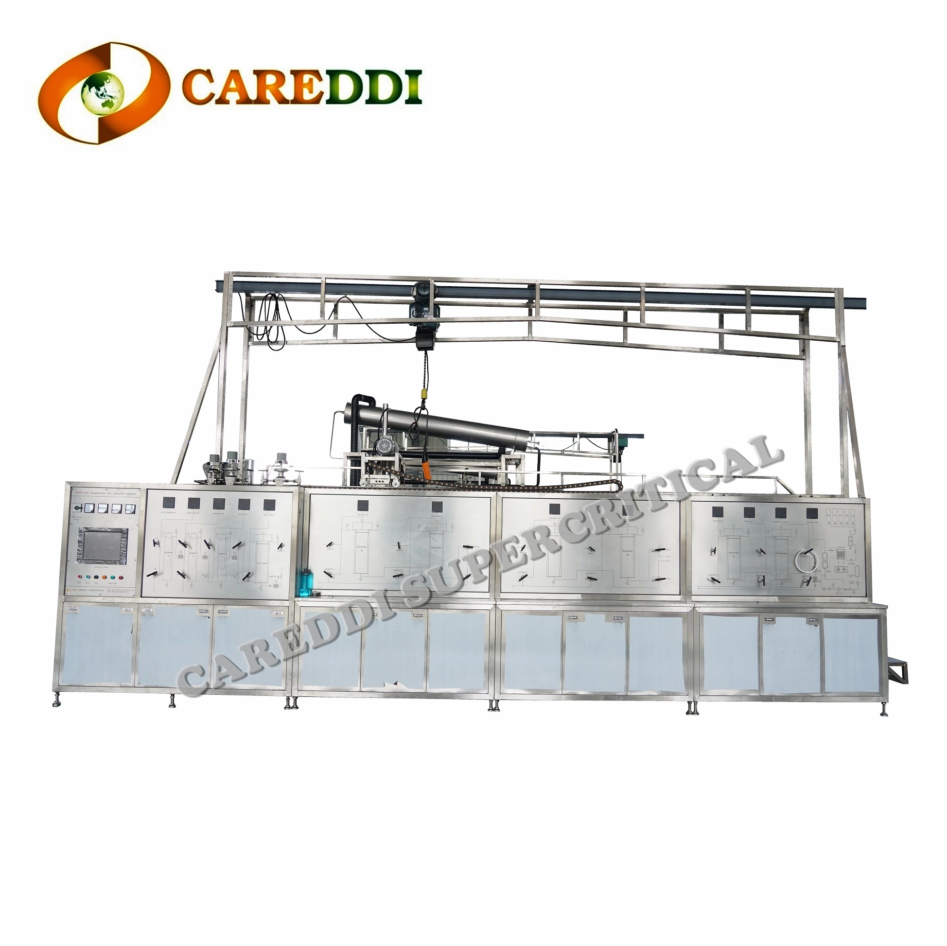 USA Hot Sale Supercritical CO2 Industrial Moringa Oil Extraction Equipment 300L (50Lx6)