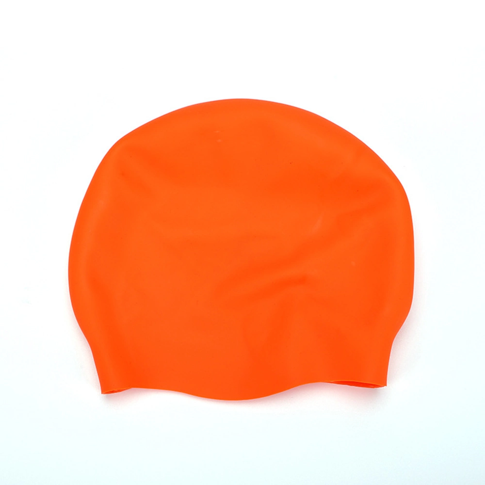 Unisex Adult Silicone Swim Cap Waterproof Swimming Hat Durable Non-Slip Swimming Pool Cap