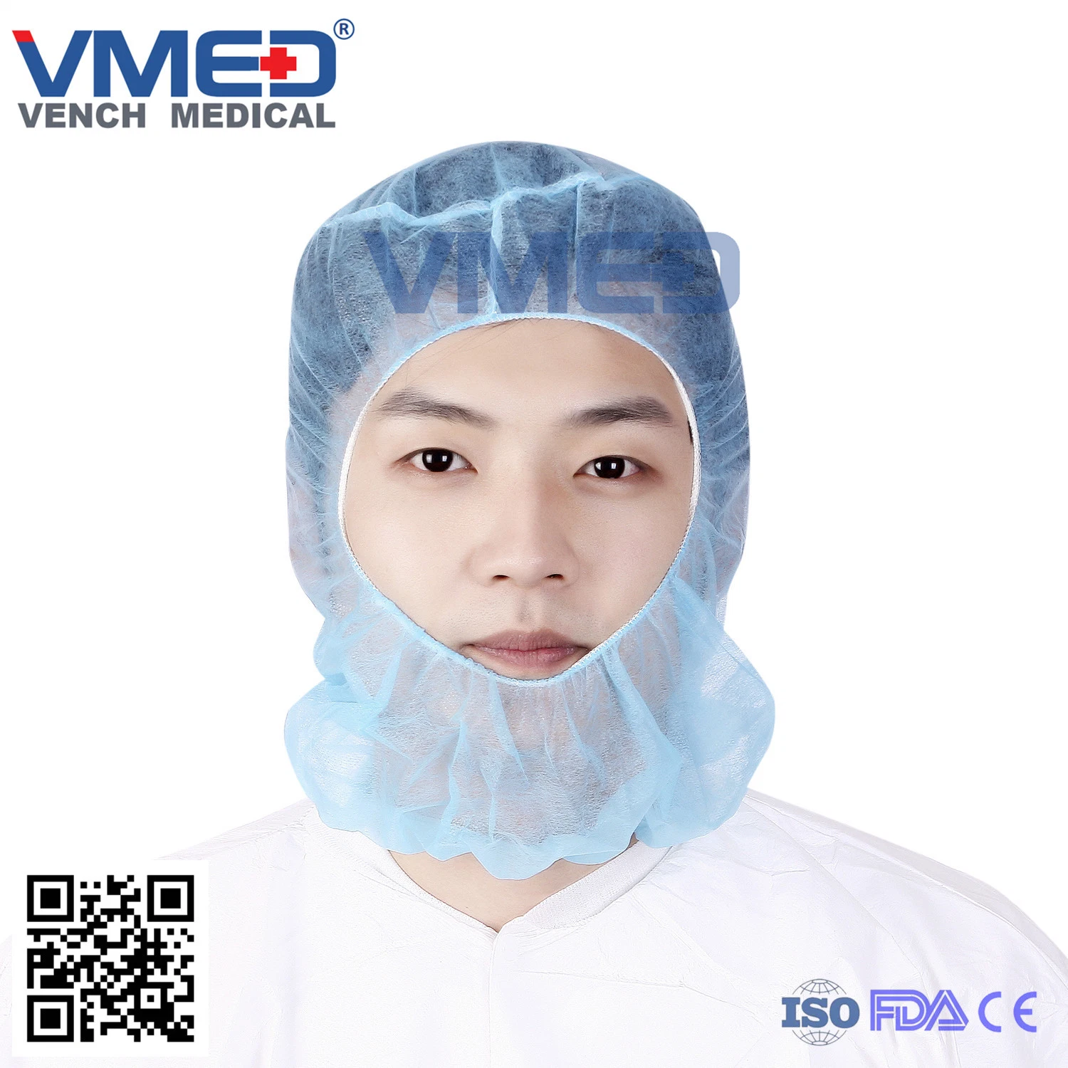 Disposable Medical Supply Non-Woven Hood PP Surgeon Surgical Hood