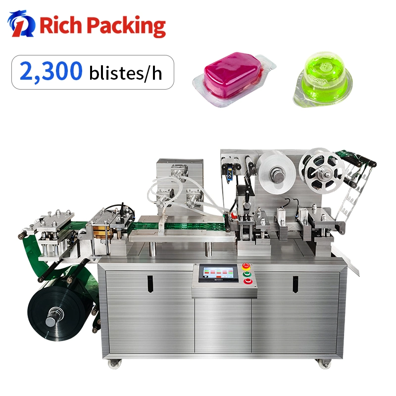 Automatic Thermoforming Sealing Blister Packing Machine Ketchup Perfume Jam Chocolat Automatic Blister Packaging Machine