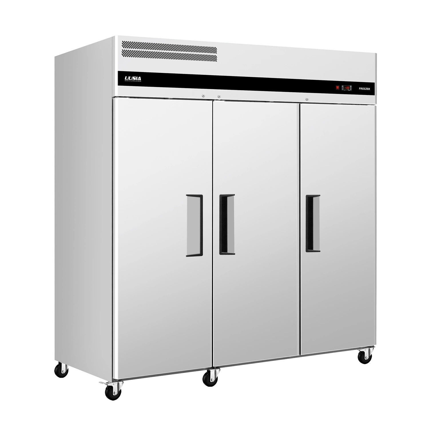 530L Restaurant Commercial Vertical Kitchen 1 Door Upright Chiller Fridge Solid Single Door Reach-in Freezer Stainless Steel Refrigerator