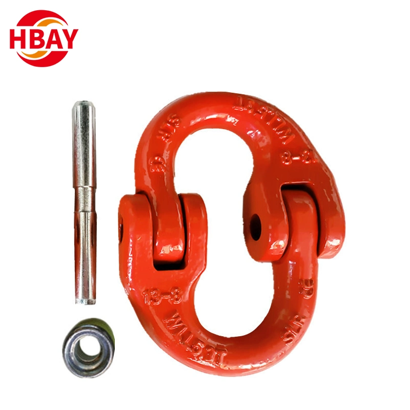 Forged G80 Double Link Butterfly Shackle Chain Double-Ring Connecting Link