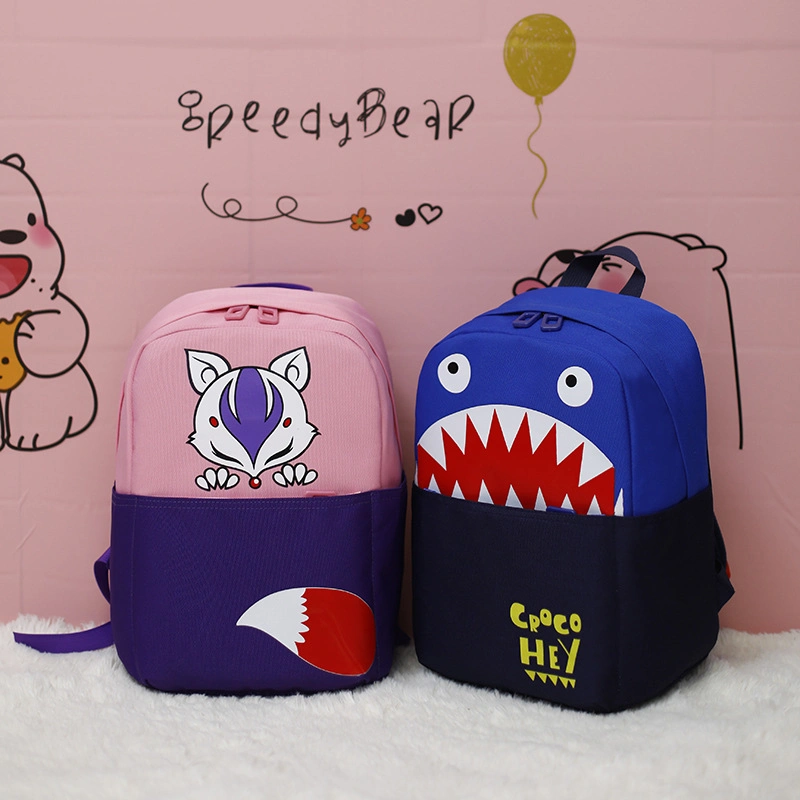 Primary School Students Schoolbag Cartoon Animation Boys and Girls Shoulders Backpacks