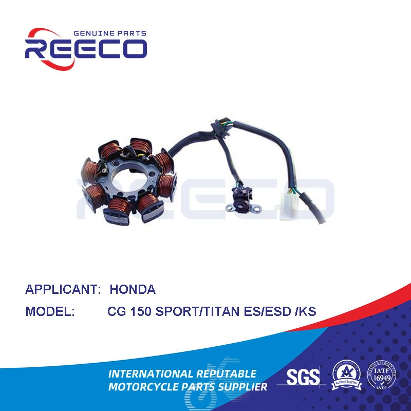 REECO OE Qualität Motorrad Stator Spule für Honda Cg 150 Sport Titan Es ESD KS