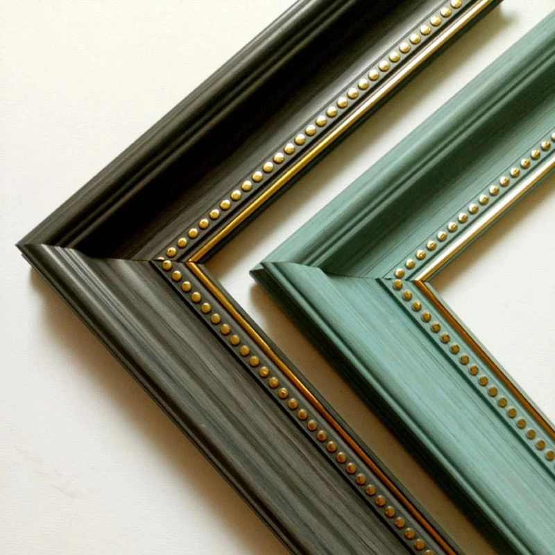 European-Style Floating Frame Oil Painting Decor PS Frame Luxury Vintage Photo Picture Frames