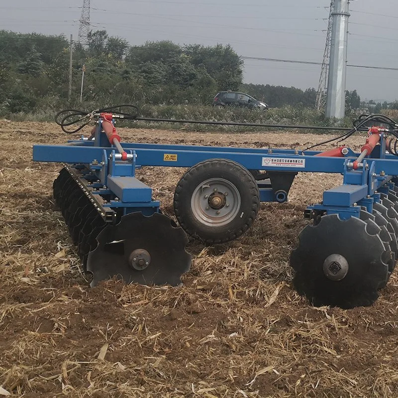 Heavy Duty Disc Plough and Disc Harrow with Scraper Wikipedia for 70HP Tractor