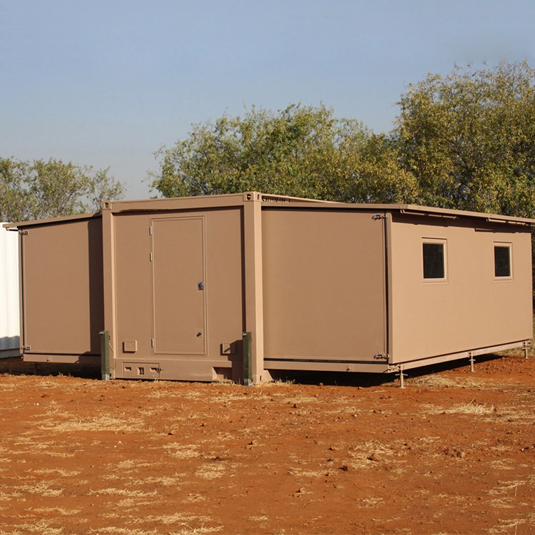 Cbox Mobile 20ft campo temporal Modular de Hospital de la casa del contenedor ampliable