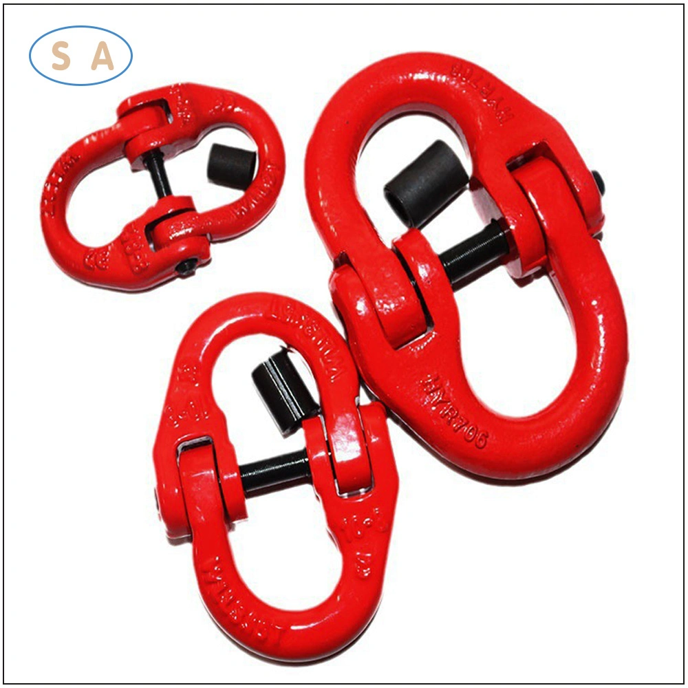 Forging G80 Connecting Link Anchor Lifting Chain Double-Ring Connecting Link