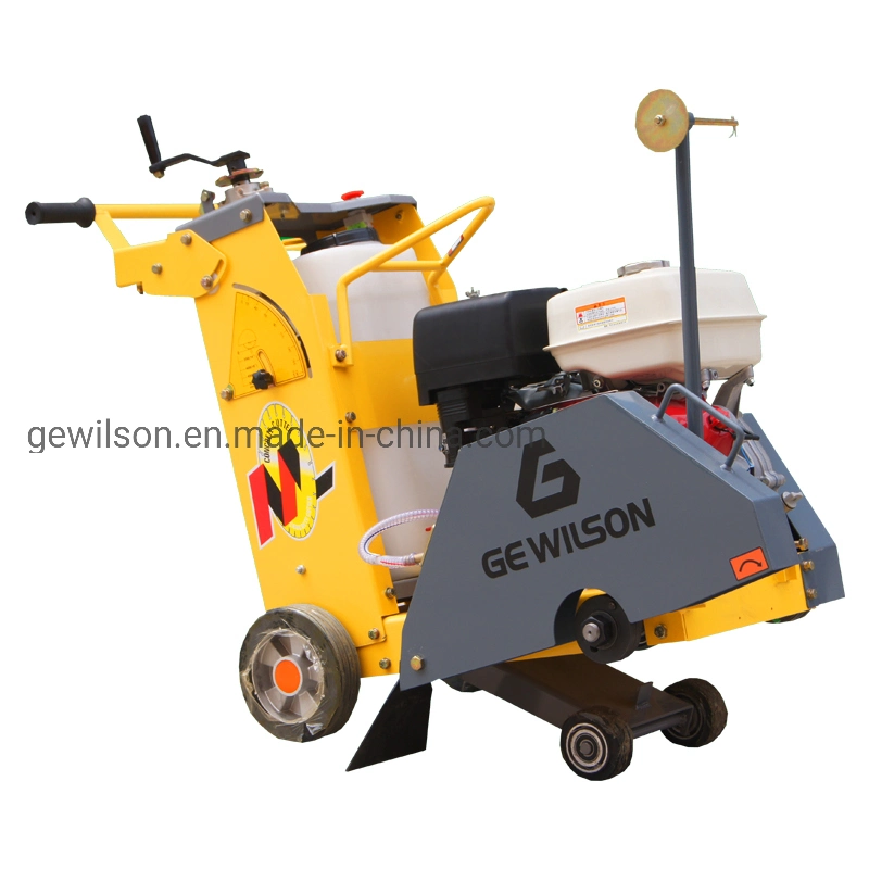 Manual Push Construction Machinery Concrete Road Cutter with Gasoline Engine