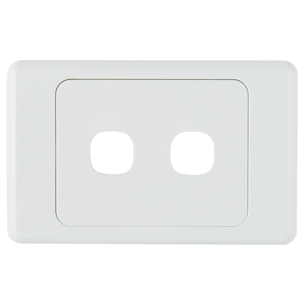 Au and Nz Standard SAA Approval 1 to 6 Gang Grid Plate with Hole Switch and Socket