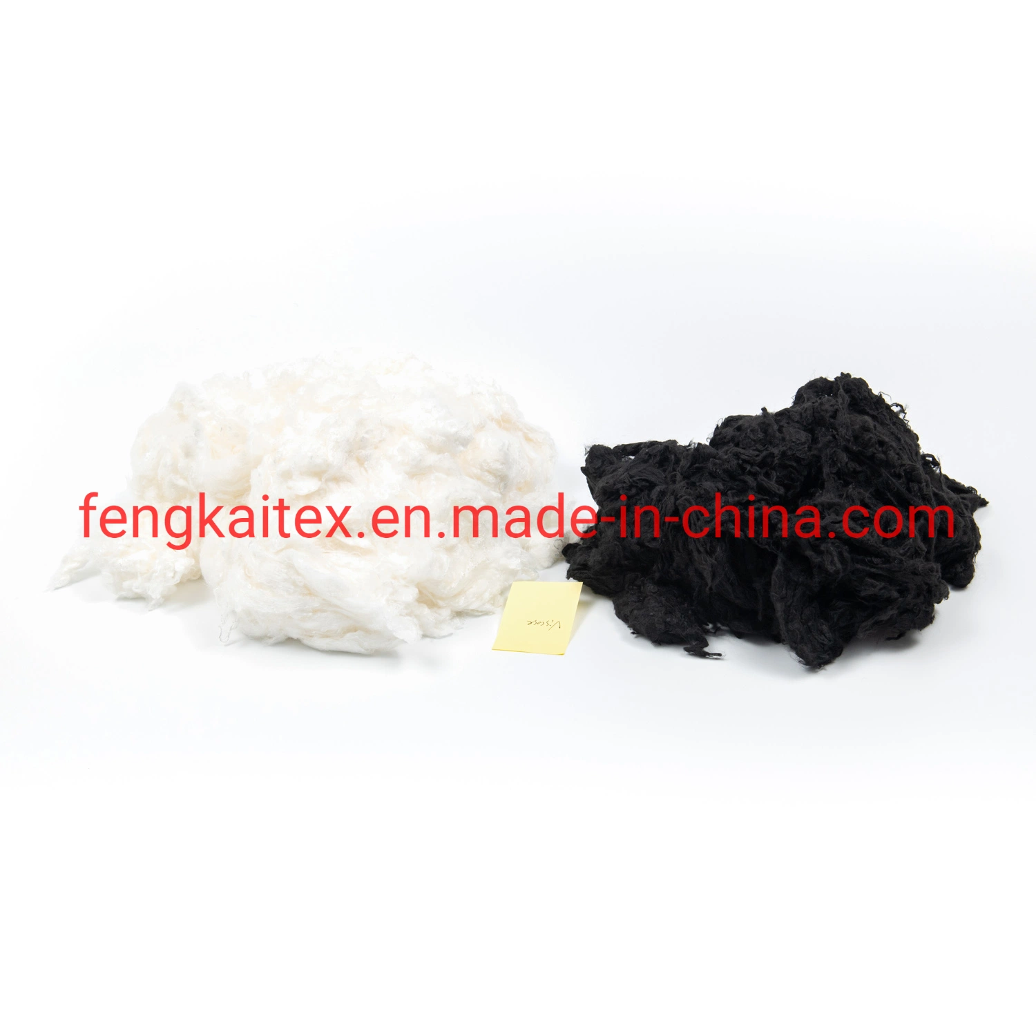 Virgin Quality Viscose Fiber Black Color for Spun Yarn Production