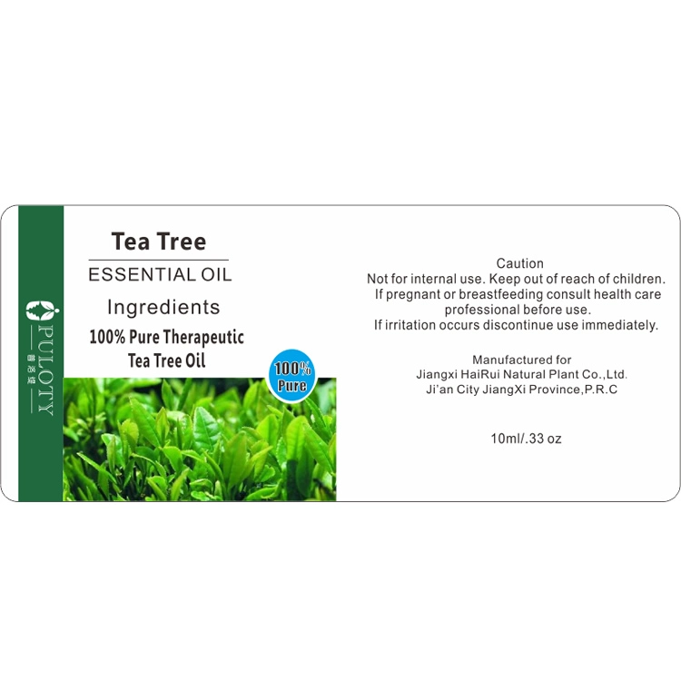 100% Undiluted Tea Tree Oil Used to Treat and Disinfect Minor Cuts and Abrasions by Killing S. Aureus and Other Bacteria