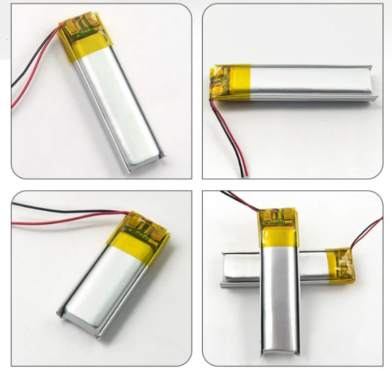 Neue Markenladung Lithium-Ionen-Beutel Zelle 3,7V 400mAh Prismatic Batteriezellen Zelle für Solaranlagen