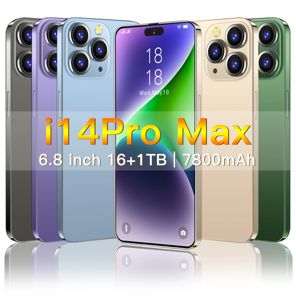 Mini Phone I14 PRO Max Simple Original Android Phone 16+1tb 5g 10 Core Let Mobile Phone Unlock Dual SIM Smartphone