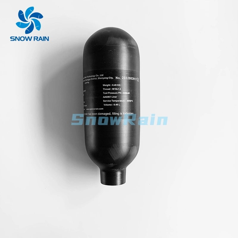 Manufacturer Direct Sale Aluminum Liner Fiber Carbon Pcp Air Gas Tank