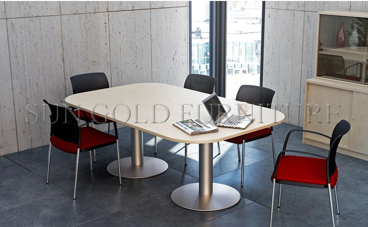 Modernes Büro Konferenzzimmer Möbel Oval Meeting Table (SZ-MTE303)