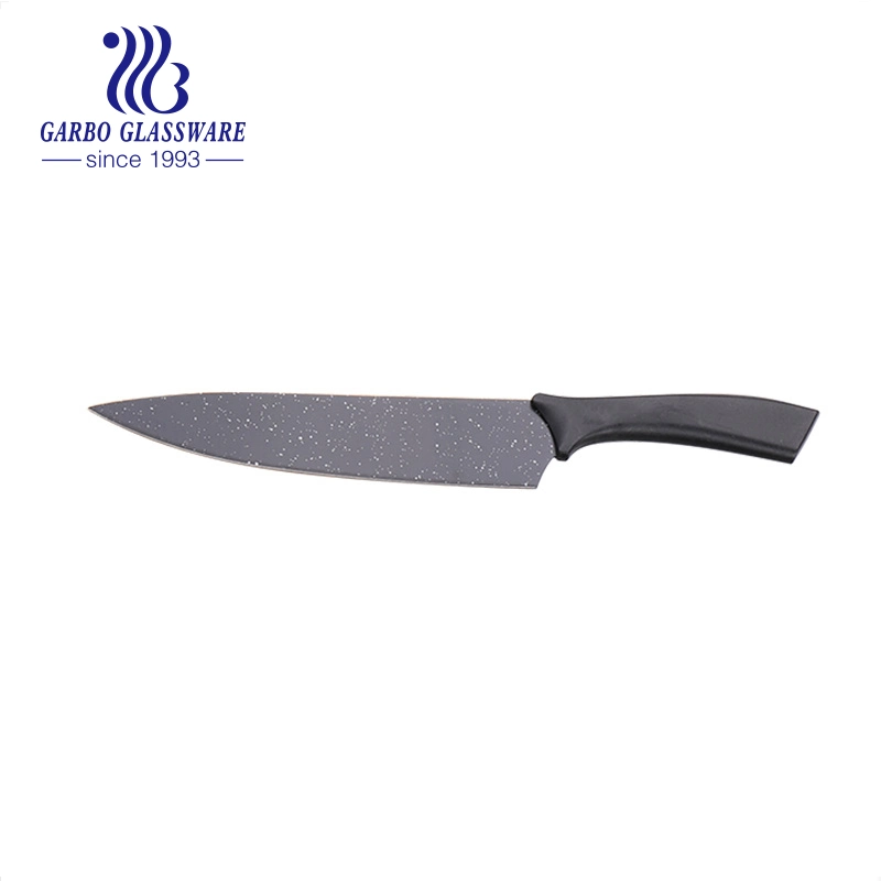 Cooking Chef Knife Stainless Steel Fruit Knife with Black Plastic Handle Kitchenware Utensils Kwdj029ck