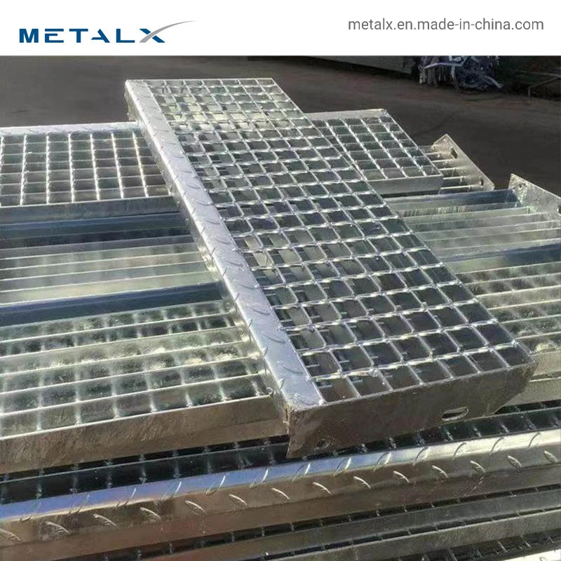 Inoxidable galvanizado estilo serrada de la pasarela de peso estándar de metal de la Plataforma Piso Enrejado de barras de acero