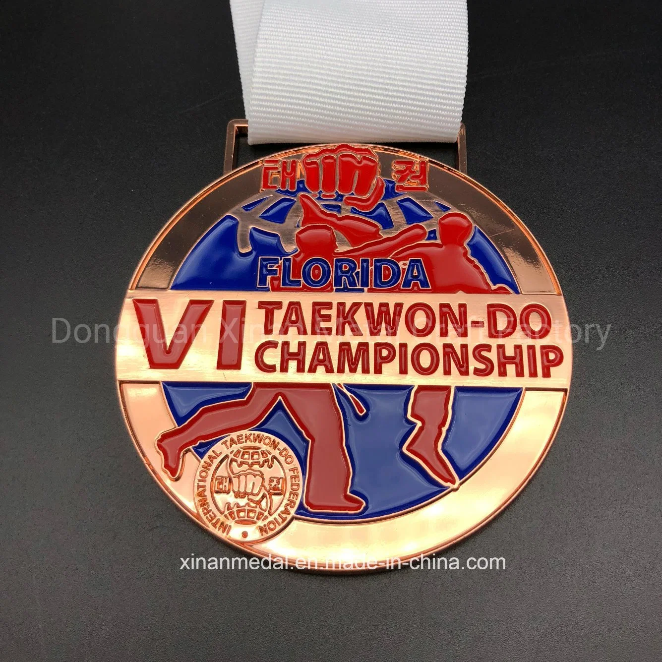 High quality/High cost performance Gold Made in China 3D Crystal Medal